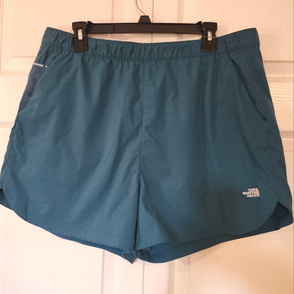 The North Face Womens NFOA86SA Class V Pathfinder Shorts in Teal Size XL EUC